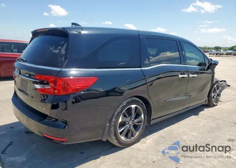 2021 Honda Odyssey Elite из США, поврежденный, VIN 5FNRL6H91MB006353